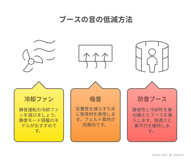 個室ブースの