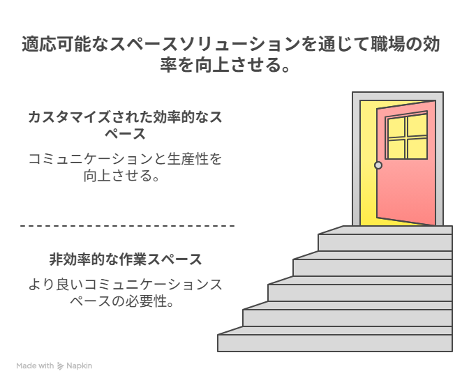 ワークブースのイラスト図解